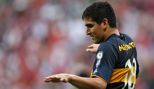 Viatri von den Boca Juniors darf sich über die argentinische Meisterschaft freuen