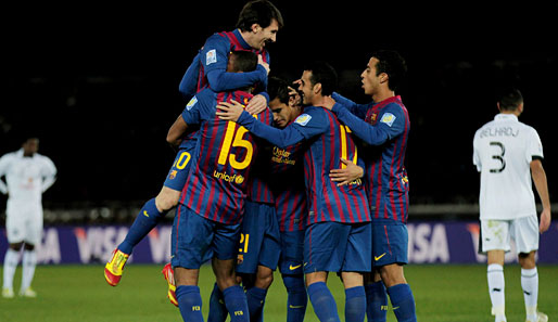 Mit einem Sieg über Al-Sadd zog der FC Barcelona ins Finale der Klub-WM ein
