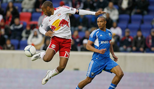Thierry Henry spielt seit 2010 bei den New York Red Bulls in der MLS