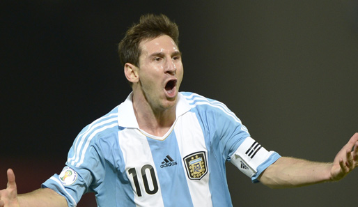 Lionel Messi ist momentan in der WM-Quali unterwegs
