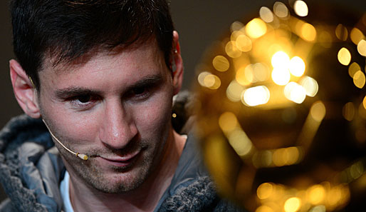 Lionel Messi hat zum vierten Mal in Folge den Ballon d'Or gewonnen
