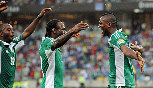 Grenzenloser Jubel: Nigeria steht im Finale des Afrika Cup
