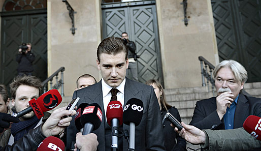Nicklas Bendtner wurde zu 113.000 Euro Starfe und drei Jahren Führerscheinentzug verurteilt