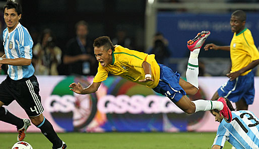 Neymar ist Brasiliens Hoffnungsträger für die Heim-WM 2014