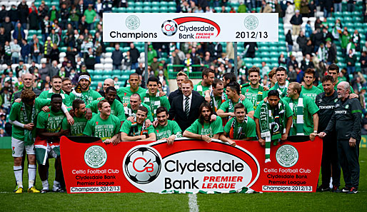 Durch ein 4:1 gegen Inverness Caledonian steht Celtic Glasgow als schottischer Meister 2013 fest