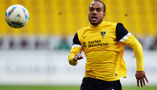 David Odonkor stieg mit Alemannia Aachen in die Dritte Liga ab