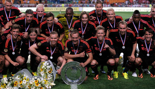 Für Ajax Amsterdam ist es der achte Titelgewinn im niederländischen Supercup