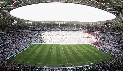 Die Münchener Allianz-Arena soll einer der Austragungsorte der Europa-EM 2020 werden