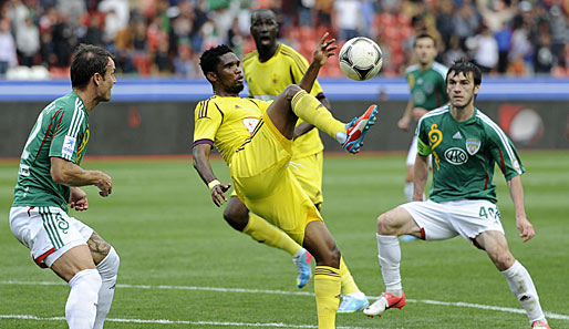 Samuel Eto'o konzentrierte sich nach Roberto Carlos' Ansicht zu wenig auf den Fußball