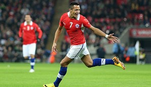 Alexis Sanchez schießt momentan nicht nur für das chilenische Nationalteam Tore am Fließband