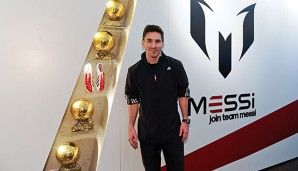 Lionel Messi hat schon viele Trophäen gesammelt