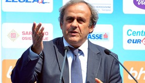 Michel Platini will künftig Zeitstrafen im Fußball einführen