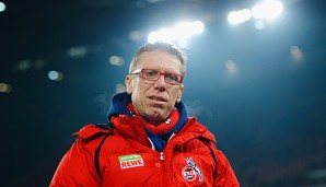 Peter Stöger betreut den FC seit Beginn der Saison