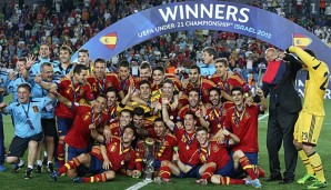 Die letzte U-21-Europameisterschaft gewannen die Spanier in Israel