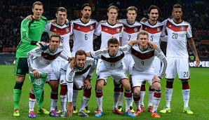 Das DFB-Team um Kapitän Philipp Lahm steht unverändert auf Rang zwei der Weltrangliste