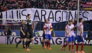 Luis Aragones war allgegenwärtig, als Atletico die Tabellenführung in Spanien übernahm