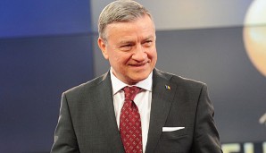 Mircea Sandu war langjähriger Präsident des rumänischen Fußball-Verbandes