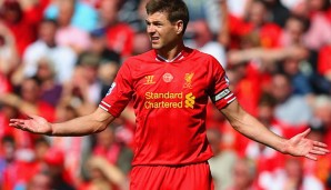 Steven Gerrard verpasste mal wieder die Meisterschaft mit dem FC Liverpool