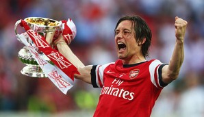 Tomas Rosicky wechselte 2006 zu Arsenal - erst jetzt gewann er seinen ersten Titel mit den Gunners