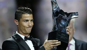 Cristiano Ronaldo gewann die Wahl zu Europas Fußballer des Jahres