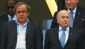 Michel Platini und Sepp Blatter werden nicht gegeneinander antreten