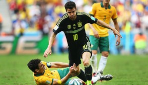 Cesc Fabregas kann nicht am Länderspiel gegen Deutschland teilnehmen