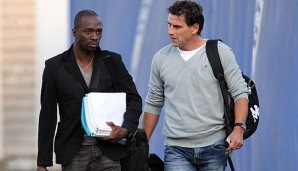 Didier Tholot (r.) war zuletzt beim SC Bastia als Assistent von Claude Makelele angestellt
