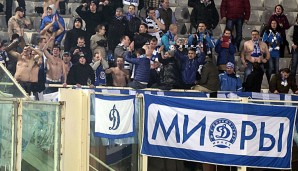 Die Fans von Dinamo Minsk sind rund um das Europa-League-Spiel negativ aufgefallen
