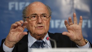 Joseph S. Blatter wehrte sich gegen die Kritik an seiner Person