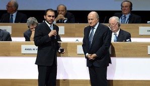 Joseph Blatter und Prinz Ali bin Al Hussein treten in einem Machtkampf gegeneinander an