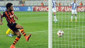Stürmer Luiz Adriano traf gegen den EC Bahia