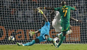 Moussa Sow entscheidet in der Nachspielzeit das Spie zugunsten des Senegal