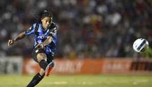 Ronaldinho spielt derzeit für den FC Queretaro