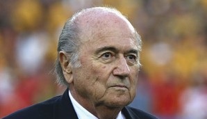 Sepp Blatter steht mal wieder im Mittelpunkt der Kritik