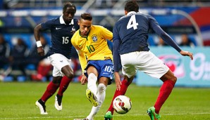 Neymar erzielte gegen Frankreich sein 43. Länderspieltor