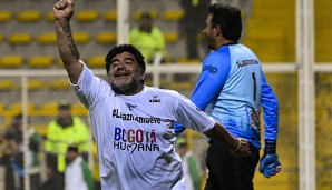 Diego Maradona erlaubte sich mal wieder einen Aussetzer und attackierte einen Journalisten