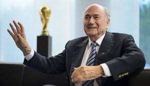 Joseph Blatter kündigt ein Friedensspiel zwischen Palästina und Israel an