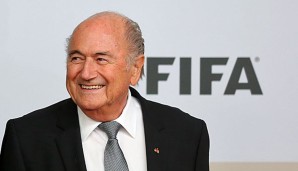 Joseph Blatter steht wohl kurz vor der Wiederwahl