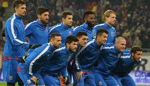 Die Jungs von Steaua Bukarest können ihren 26. Meistertitel feiern