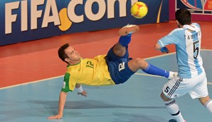 Falcao wurde bereits viermal als weltbester Futsal-Spieler ausgezeichnet