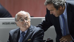 Michel Platini gilt als Kandidat für die Nachfolge von Noch-FIFA-Präsident Sepp Blatter