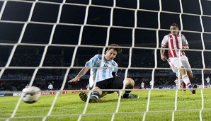 Lionel Messi und die Argentinier verspielten eine 2:0-Führung