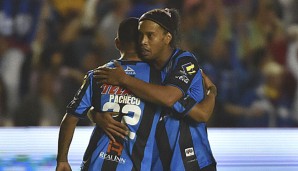 Zuvor war Ex-Barca-Star Ronaldinho in Mexiko aktiv