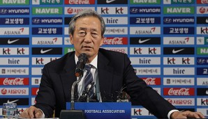 Chung Mong-Joon hat Presseberichten über eine drohne Sperre widersprochen