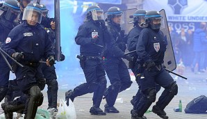 Die Polizei in Frankreich musste auch Tränengas einsetzen