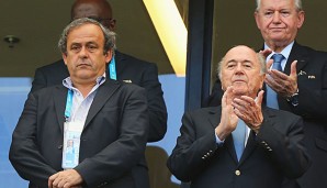 Michel Platini und Sepp Blatter denken nicht an Rücktritt