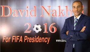 David Nakhid kandidiert als dritter Bewerber offiziell für den Posten des FIFA-Präsidenten