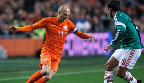 Arjen Robben wird die DFB-Hintermannschaft nicht durcheinanderwirbeln