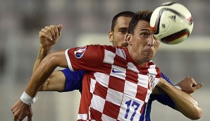 Mario Mandzukic traf für seine Kroaten zum 3:1