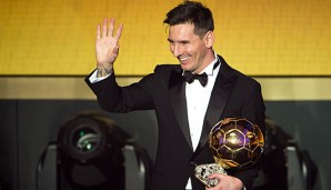 Lionel Messi gewann bereits zwischen 2009 und 2012 vier Mal den Ballon d'Or